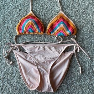 Crochet bikini set